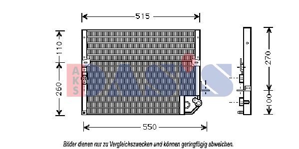 AKS DASIS Lauhdutin, ilmastointilaite 212004N